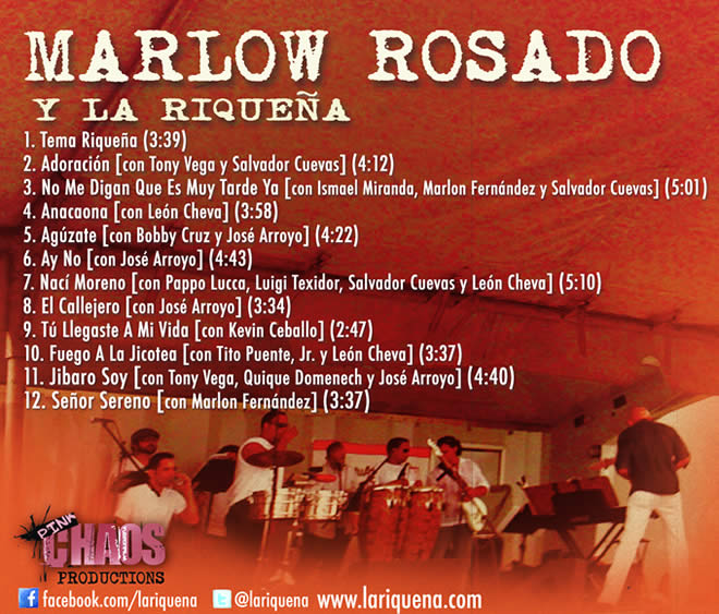 Retro - Marlow Rosado y la Riqueña